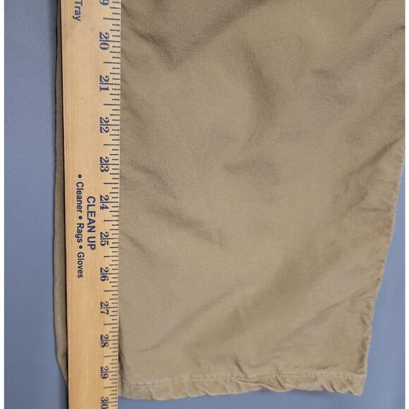 Carhartt Dungaree Fit Carpenters Pants Mens 40" x 32" Canvas Work Tan Pockets - Picture 10 of 15